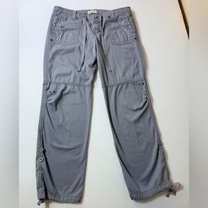 LEI Juniors Gray Cargo Pants